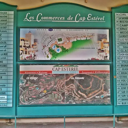 Апартаменти Cap Esterel Le Hameau T3 Mer 7 Pers Ref. Esterel Vacances 06la *